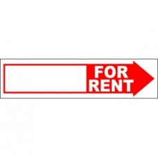 For Rent Directional Arrow